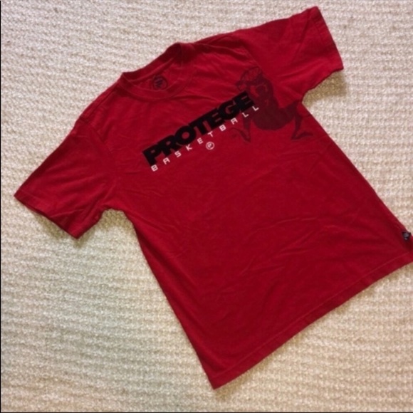 🏀Protege Basketball Youth Medium Red Basketball Tee - Picture 8 of 8